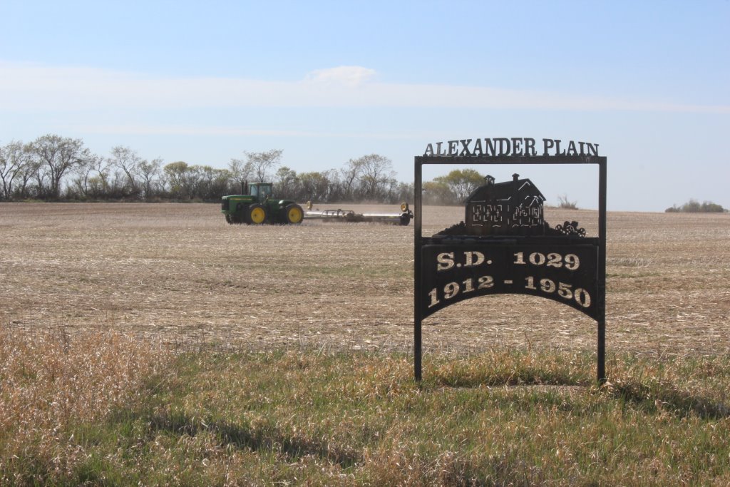 Alexander Plain School District 1029 near Burstall